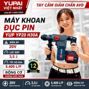 Máy khoan đục bê tông YP20 H30M-4.0Ah