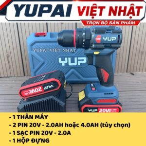 Alternative view of Máy Khoan Pin 3 chức năng 13MM YP20 DR13M -bộ 2pin 10cell 4.0ah