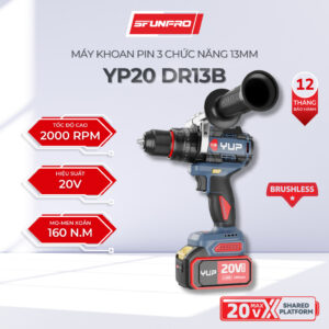 Máy Khoan Pin 3 chức năng 13MM YP20 DR13B