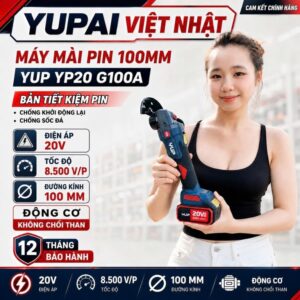 MÁY MÀI CHẠY PIN100MM YP20 G100A